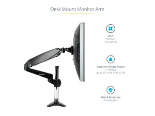 Bureau Monitor Arm voor Enkele VESA-display tot 32 inchof 49 inch Ultr - 14