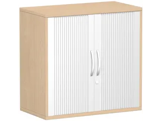 jaloeziedeurkast,HxBxD 798x800x425mm,1xhouten vloer,2 OH,romp beuken - 2