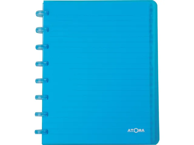 repertorium, ft A5, transparant Assorti, gelijnd