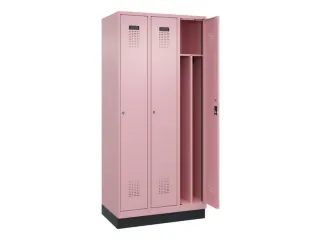 locker voor scheiding van kleding,HxBxD 1950x900x500mm,3vak - 1