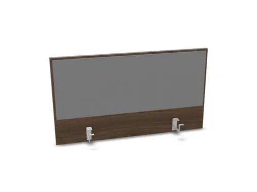 opzetpaneel bureau aanbouw achter NV bruin hickory BN8078-grijs 1000mm