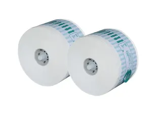 Vendor 1253 Toiletpapier met dop 1-laags Crèpe 150 Meter 48 rol - 1