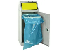 afvalverzamelaar,brandbeveiligingsklasse A1,1x70l,m. elast. spanband