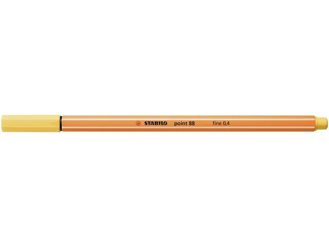 Fineliner STABILO point 88/23 Fin jaune clair