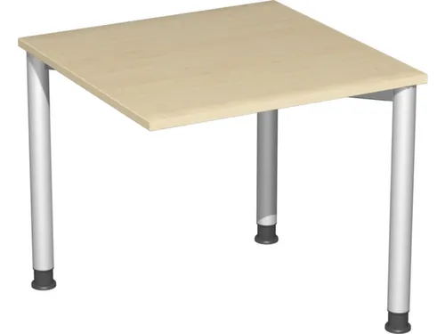 koppelelement voor bureau,HxBxD 680-800x800x800mm,blad esdoorn,hoekig