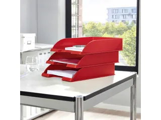 Brievenbak Leitz Wow A4 rood - 3