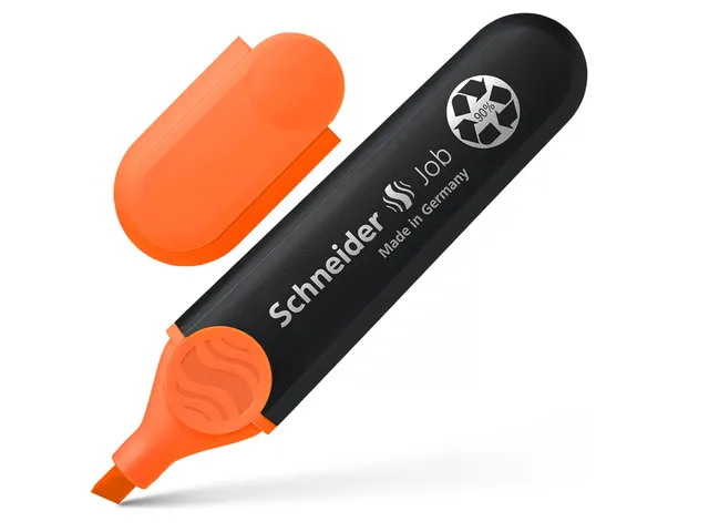 Markeerstift Schneider Job 150 Universeel Oranje beitelpunt