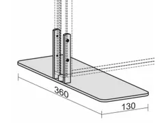 Standvoet,M. Hoogtecompensatie,V. Kantoor-Scheidingswand