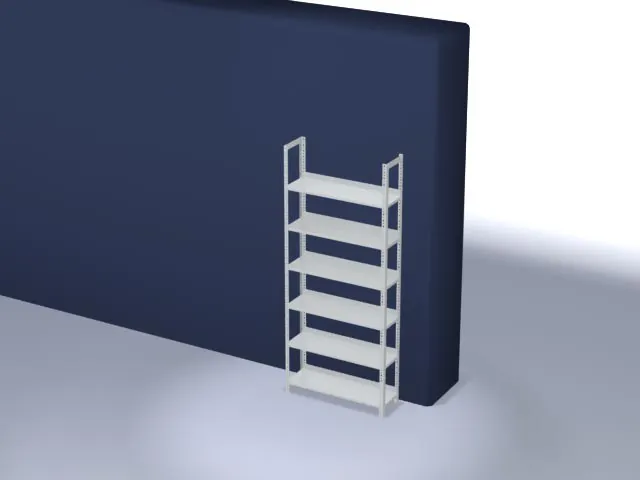 dossierstelling,grondveld,HxBxD 2200x1000x300mm,vaklast 60kg