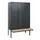 Dubbeldekse dekenkist,HxBxD 1950x1200x815mm,3x2vak.,vak B 400mm