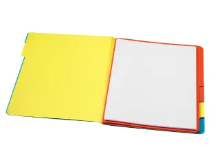 Sorteermap Jalema Secolor sixtab A4 6 vaks blauw karton - 3