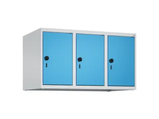 opzetkast,v. locker,3vak.,vak B 300mm,HxBxD 500x900x500mm,vleugeldeur - 1