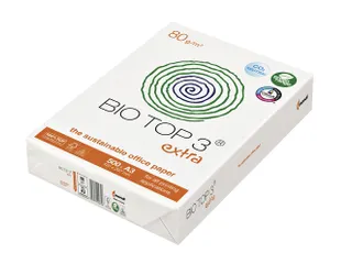 Kopieerpapier BioTop 3 A3 80 Gram naturel Voordeelbundel - 1