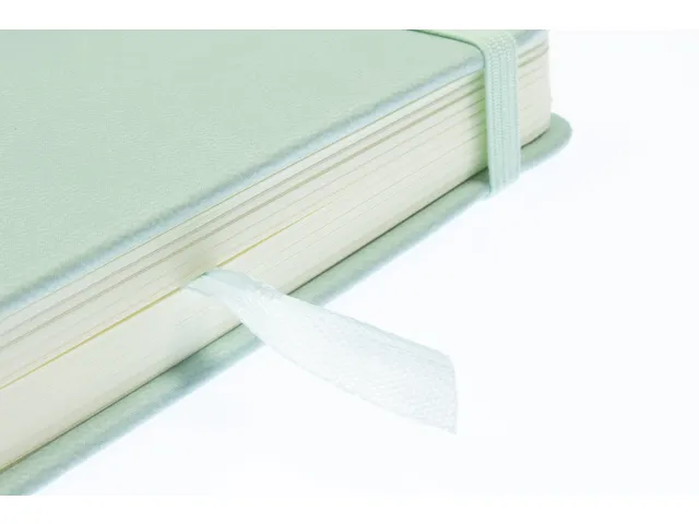 Schetsboek Kangaro 12x12cm mint PU hardcover 80 blad 140 grams roomwit