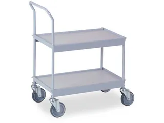 Tafelwagen Staalbuis Draagverm. 150kg Laadvl. Lxb 785x425mm 2 Etages - 1