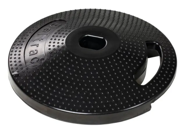 Afzetsysteem Paal Pvc HxØ 970x90mm Band Geel/Zwart Paal Zwart