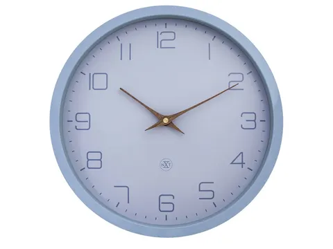 Wandklok nXt ECO 30cm blauw