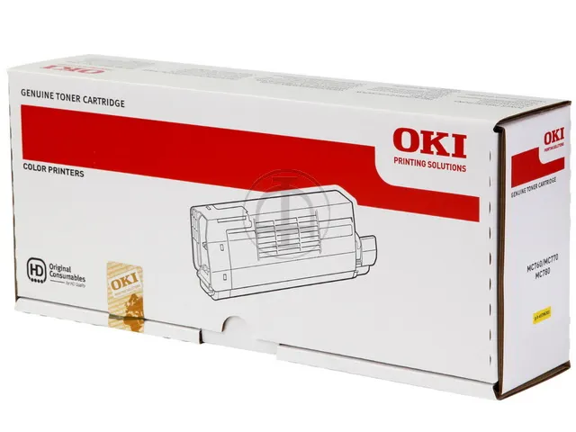 45396301 OKI MC toner yellow 6000pages