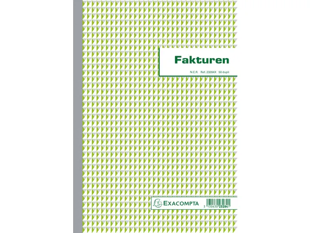 Facturenboek Exacompta Manifold dupli 50vel Nl