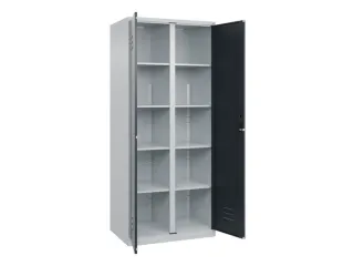wasgoedverdeelkast,HxBxD 1850x800x500mm,vak B 400mm,cilinderslot - 2