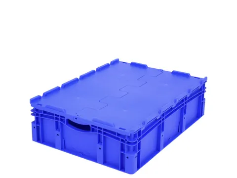 Euronorm Stapelkrat Pp 238x800x600mm 86l Standaardbodem Deksel