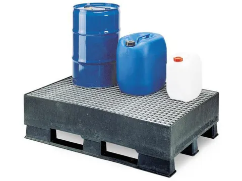 Palletopvangbak 4x 60l 120l Pe 315x 1200x 800mm