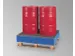 Bac De Rétention Palettisable 2X200L Vol. De Rétention 210L Acier