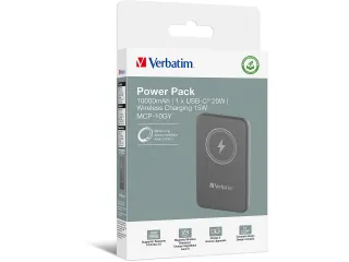 Charge'n'go Powerbank Grijs 10000 mAh - 1