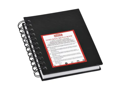 Schetsboek Derwent Big Book A5 86vel harde kaft spiraal