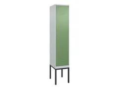 locker,HxBxD 2120x400x500mm,1vak,vak B 400mm,cil.-slot,voetonderstel