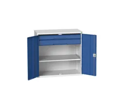 universele kast,HxBxD 1000x1050x550mm,1xStalen bodem,2lade(n)