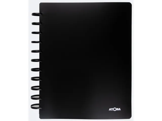 protège-documents, pour ft A4, en PP, avec 100 pochettes, couleurs as