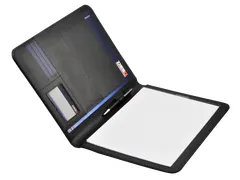 DESQ 3682 A4 Conferentiemap inclusief Schrijfblok Zwart