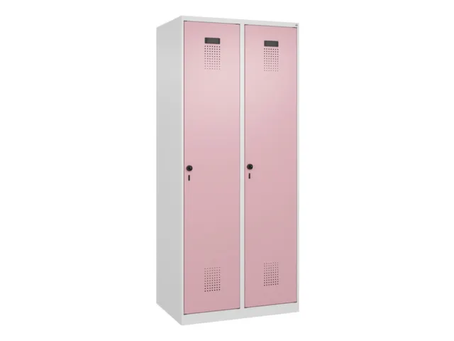 locker voor scheiding van kleding,HxBxD 1850x800x500mm,2vak
