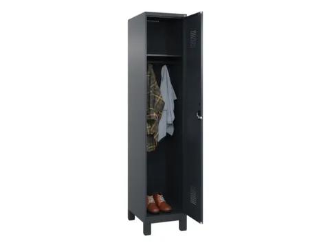 locker,HxBxD 1950x400x500mm,1vak,vak B 400mm,cil.-slot,voeten