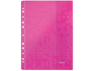WOW geperforeerde showtas A4 PP geassorteerde kleuren - 4