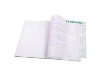 Orderbook geruit 5x5 29,7x21cm 50 bladen dupli zelfkopiërend