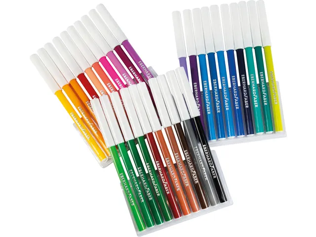 Viltstift Efa Uitwasbaar In 30 Kleuren.