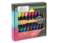 Acrylverf Nassau fine art doos à 18 tubes à 36ml