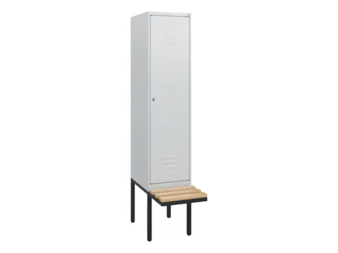 locker met bank,HxBxD 1950x400x815mm,1vak,vak B 400mm,cil.-slot