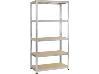 Rek Strong 175 Gegalvaniseerd 176x90x40cm 5 Legborden - 1