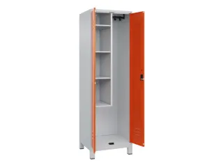 schoonmaakkast,HxBxD 1950x600x500mm,links 4vakken - 2