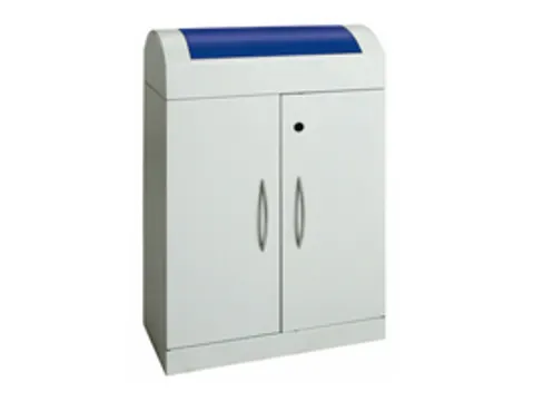 Afvalverzamelstation Niet-Brandbaar 90 Liter 975X620X320Mm Blauw