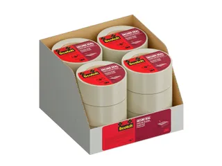 Verpakkingstape Scotch Secure Seal 50mmx50m transparant - 2