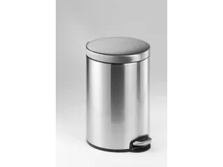 Pedaalemmer Rond RVS 12 Liter - 1