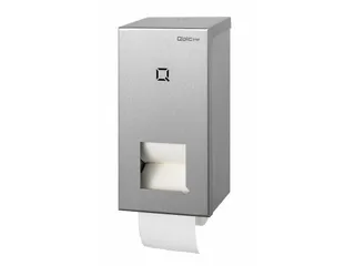 Rvs Toiletpapierdispenser 2 rollen Toiletpapier - 1