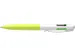 Balpen Schneider Take 4 Neon geel/wit