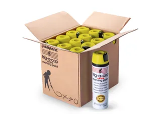 Markeerspray Voor Bouwplaatsen Geel 500Ml - 1