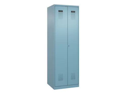 locker voor scheiding van kleding,HxBxD 1850x600x500mm,2vak