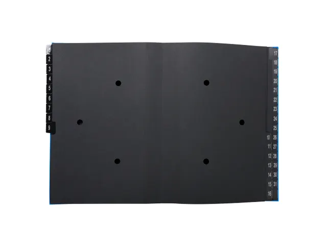 Sorteermap Ordonator 1-31 32vak blauw